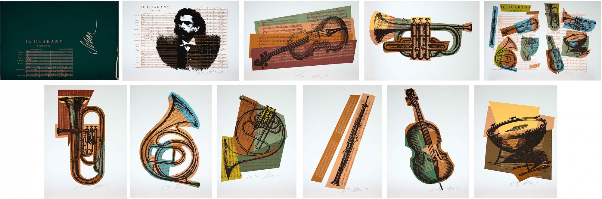 Carlos Scliar - Álbum - Il Guarany