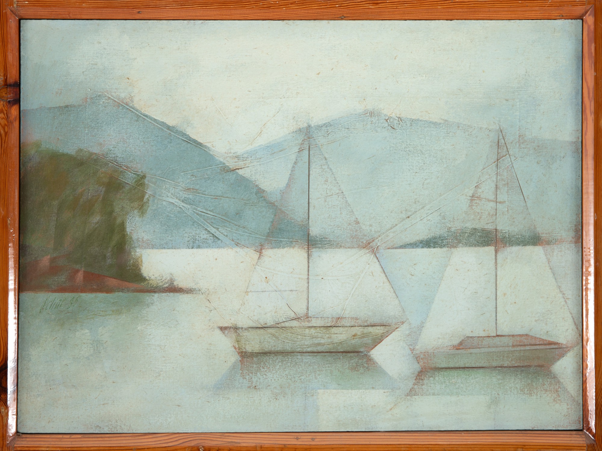 Carlos Scliar - Barcos