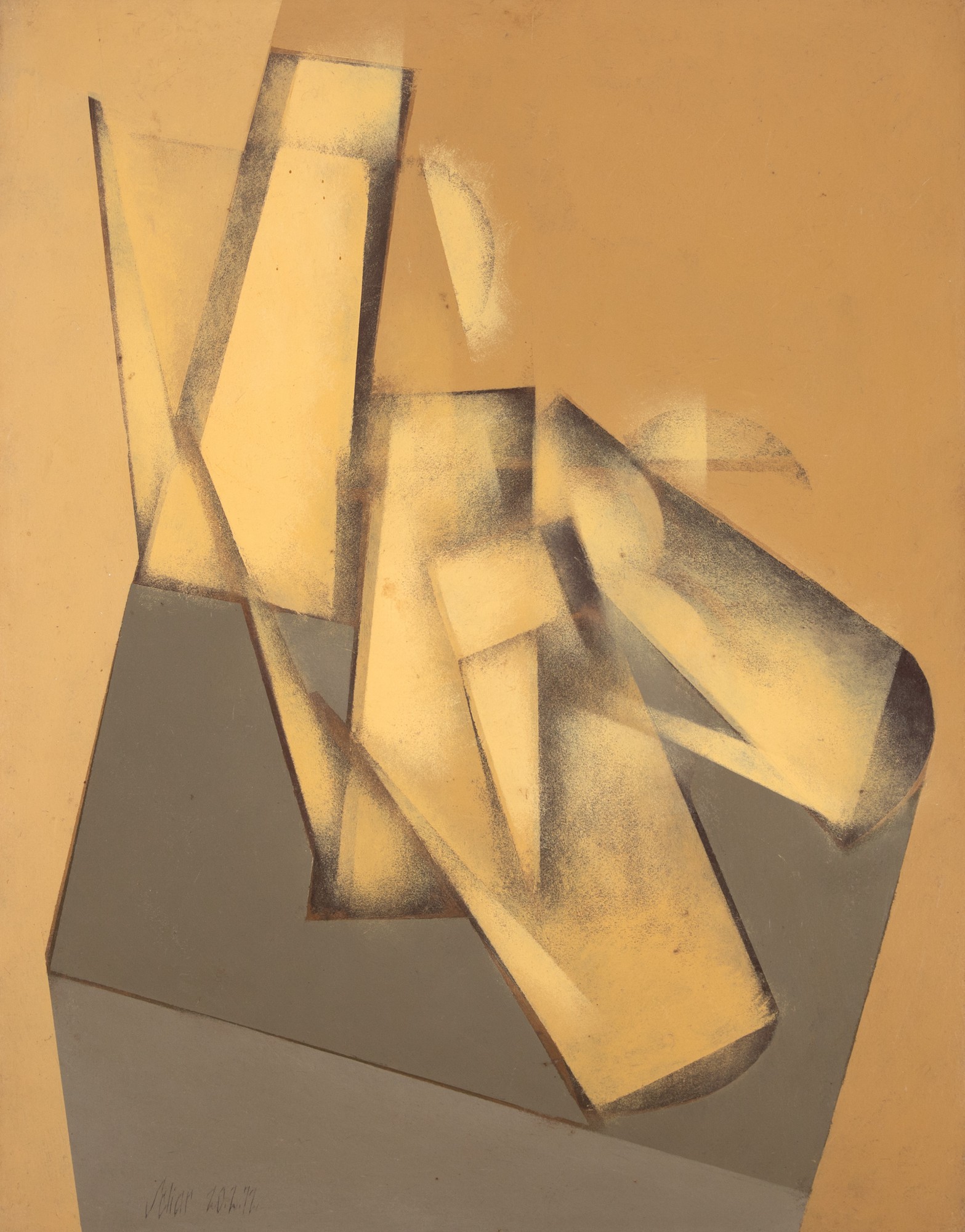 Carlos Scliar - Bule em Movimento