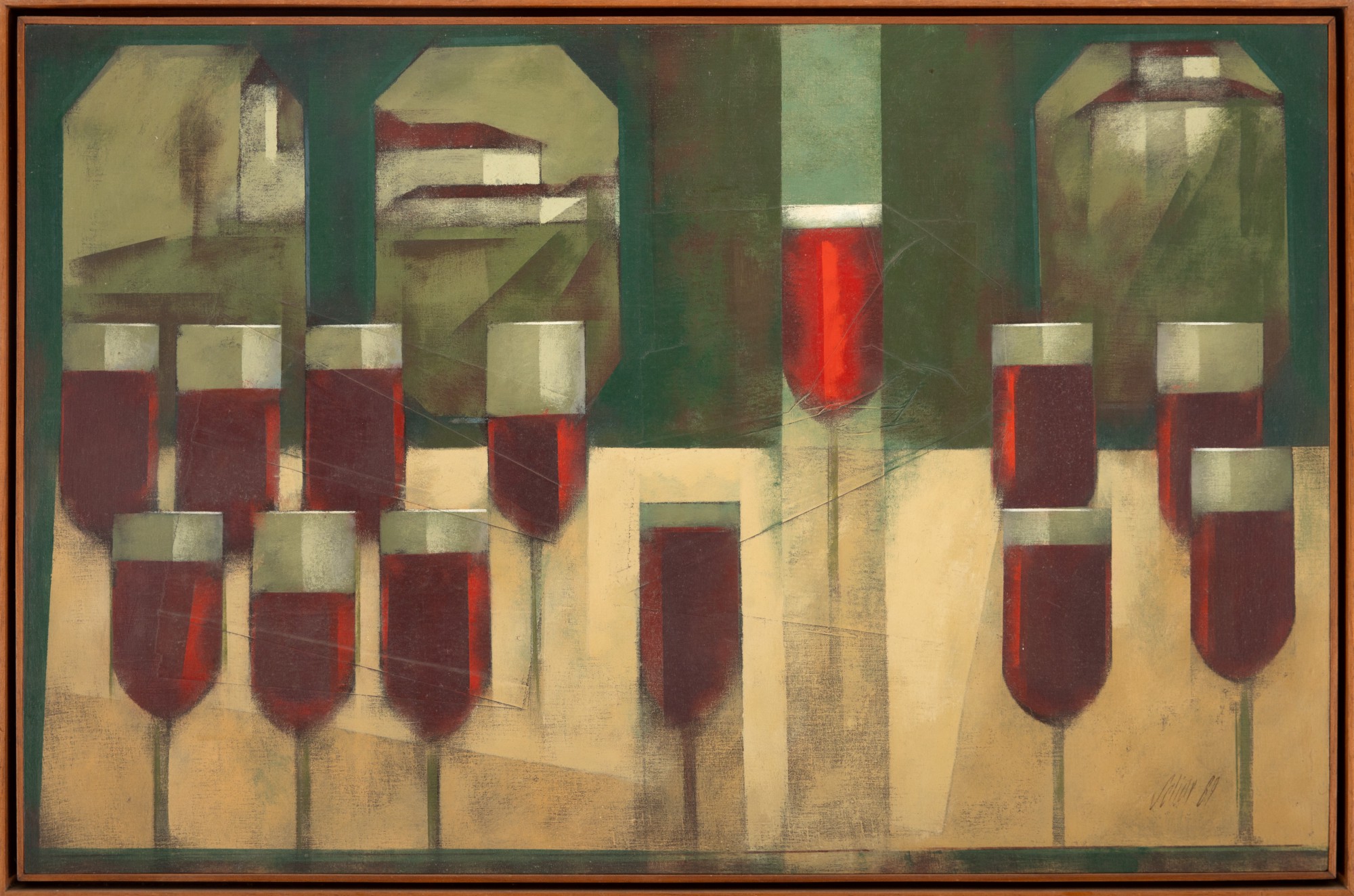 Carlos Scliar - Ceia