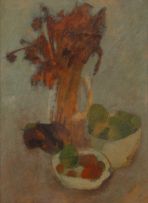 Carlos Scliar - Flores, beringelas e etc.