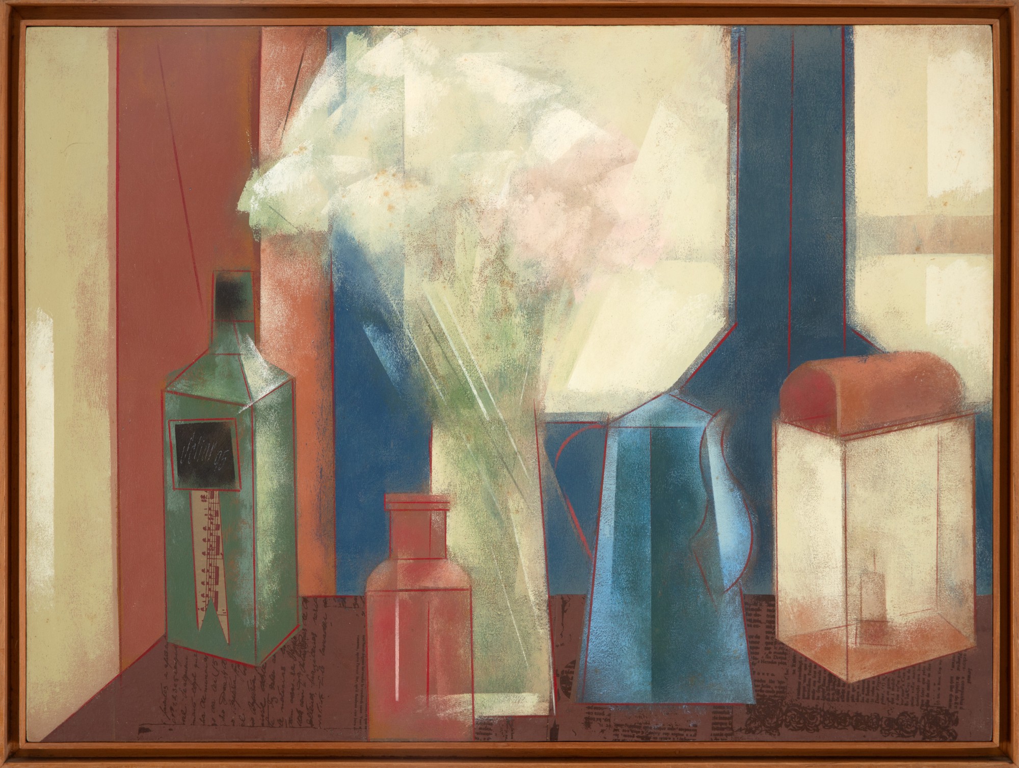 Carlos Scliar - Flores e Objetos no Ateliê