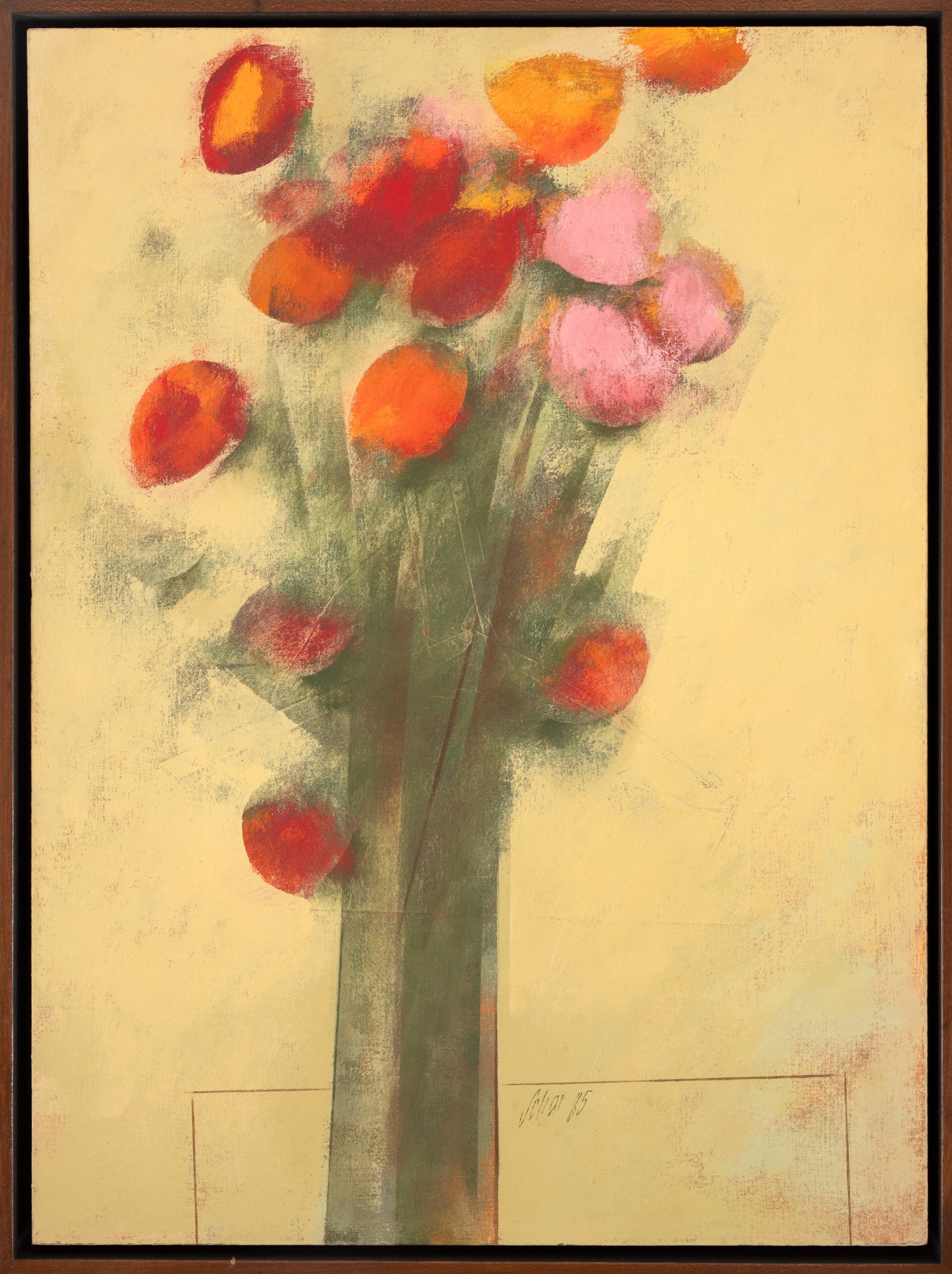 Carlos Scliar - Flores (Sempre Vivas)