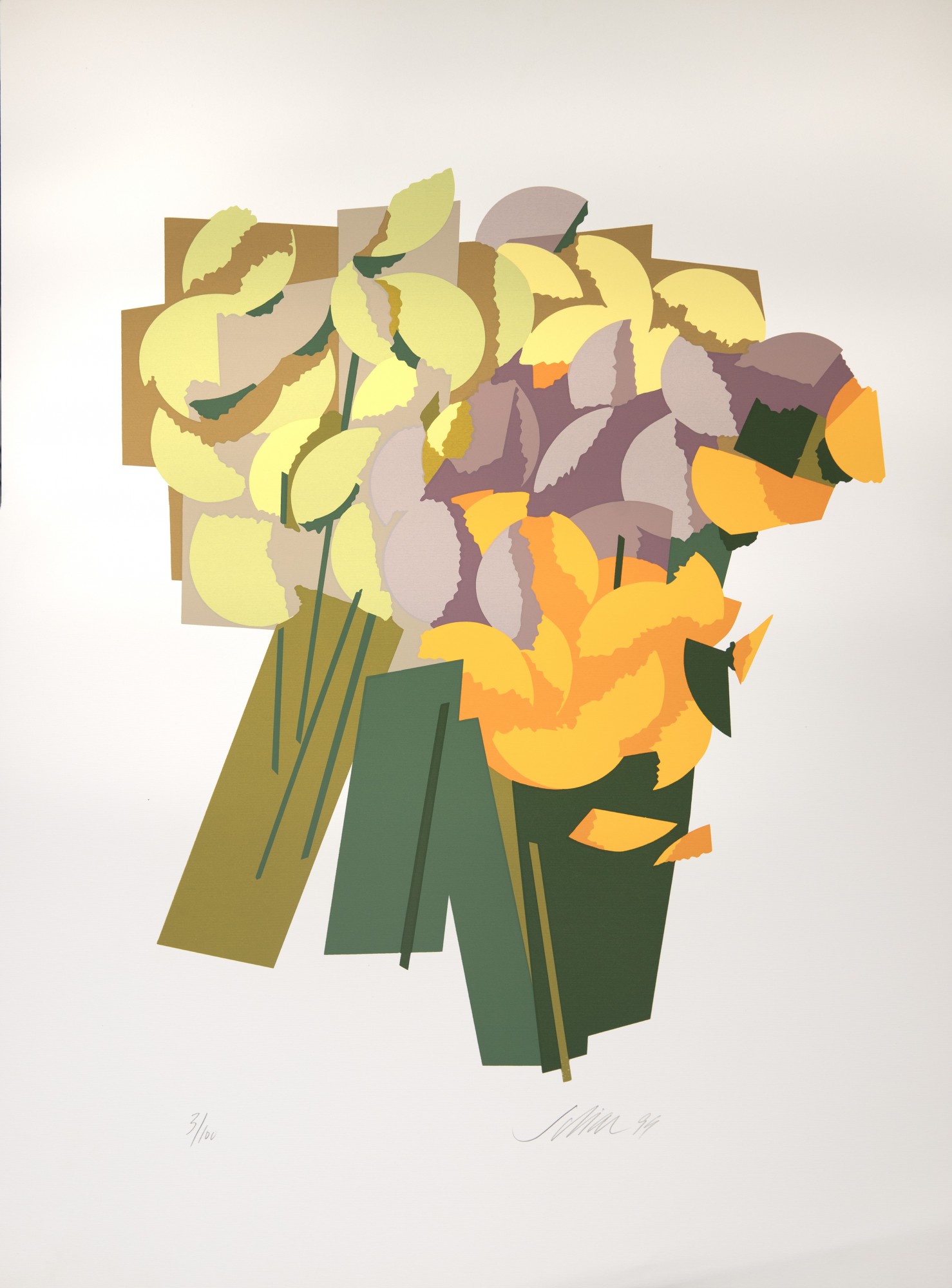 Carlos Scliar - Flores