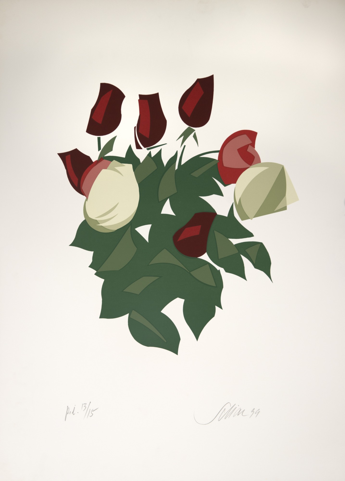 Carlos Scliar - Flores
