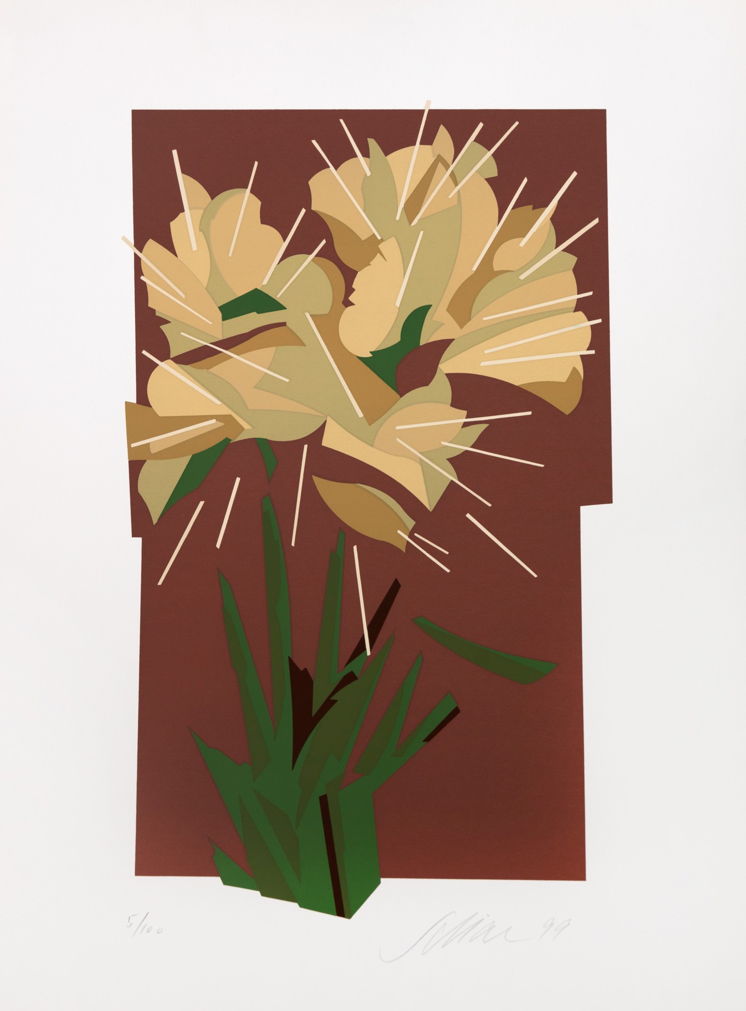 Carlos Scliar - Flores