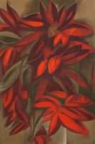 Carlos Scliar - Flores Vermelhas