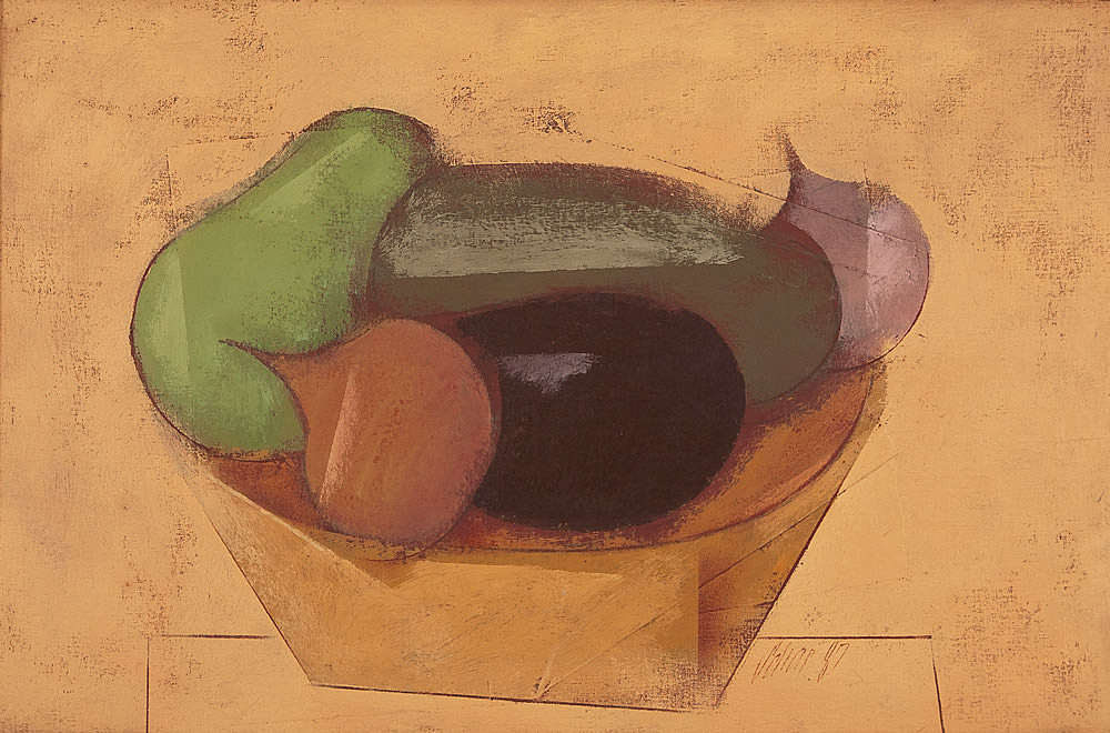 Carlos Scliar - Vegetables In The Basket