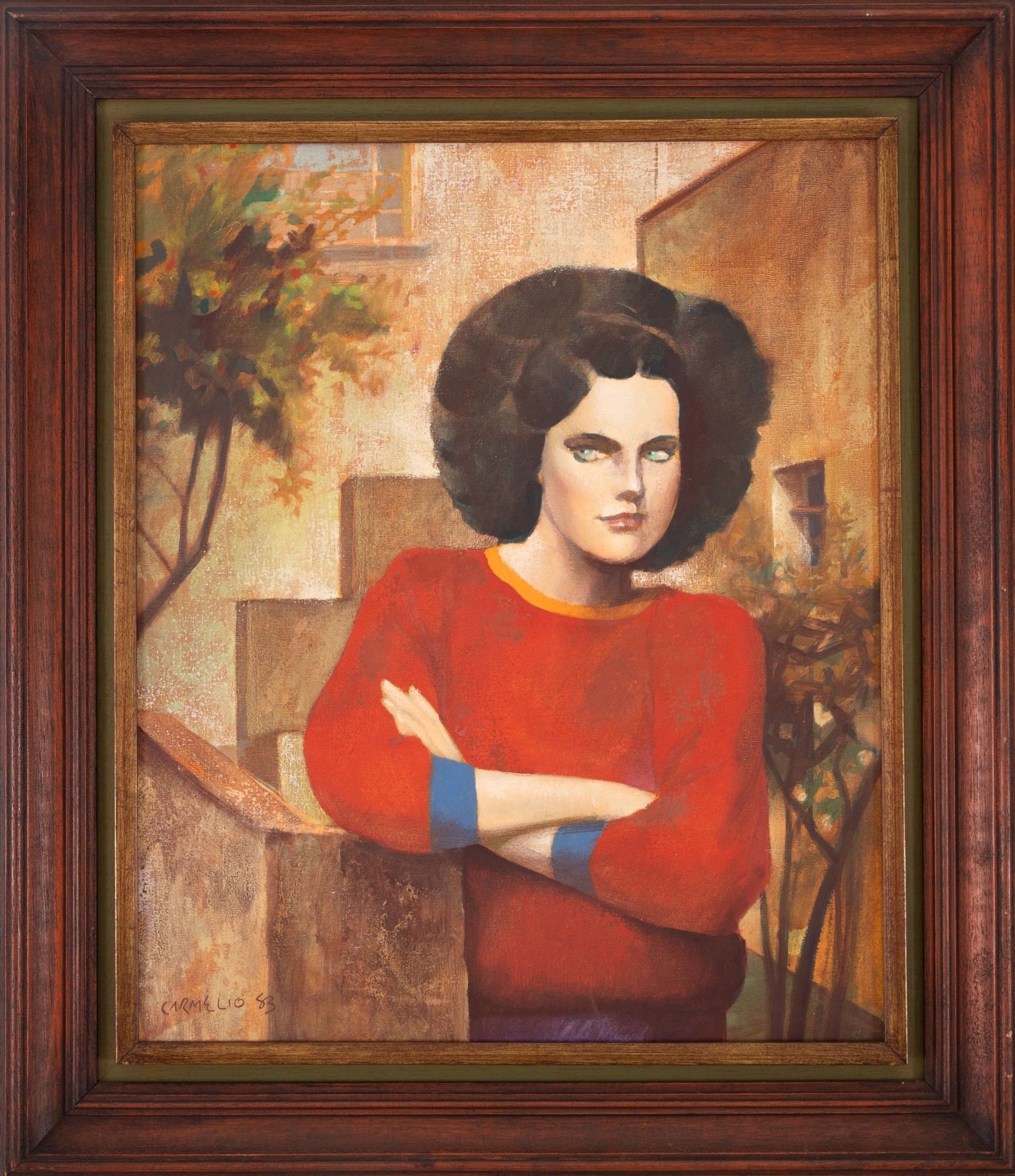 Carmelio Cruz - Perdizes - SP (Moça No Portão)