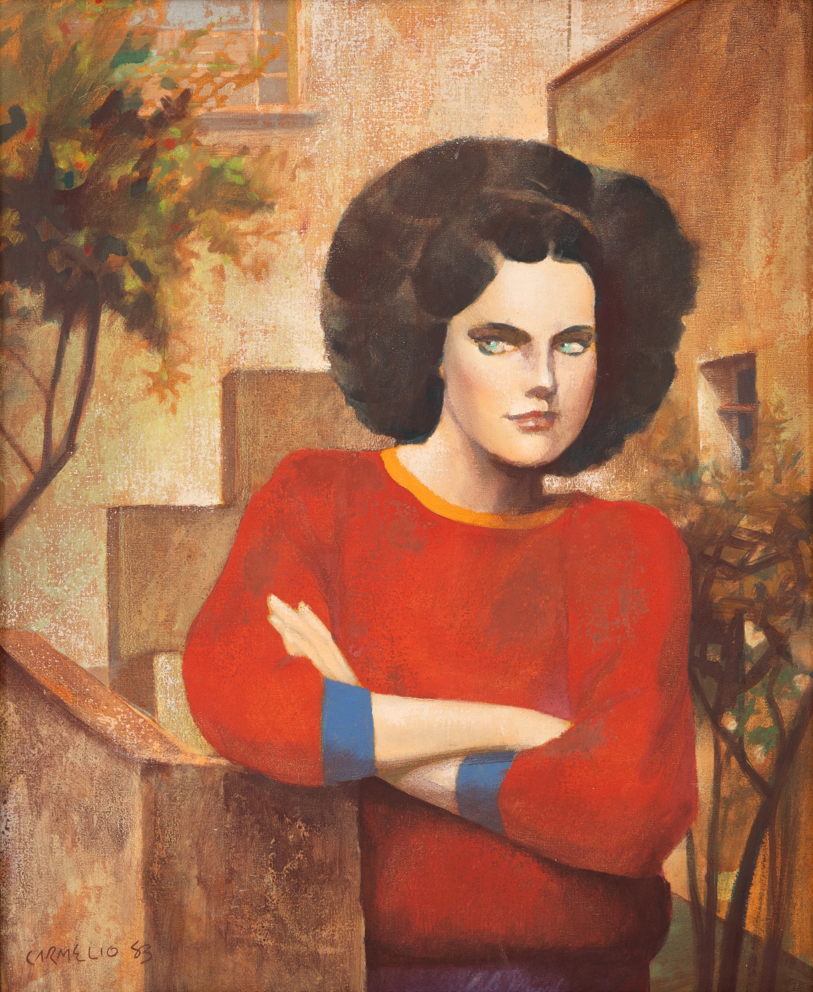 Carmelio Cruz - Perdizes - SP (Moça No Portão)