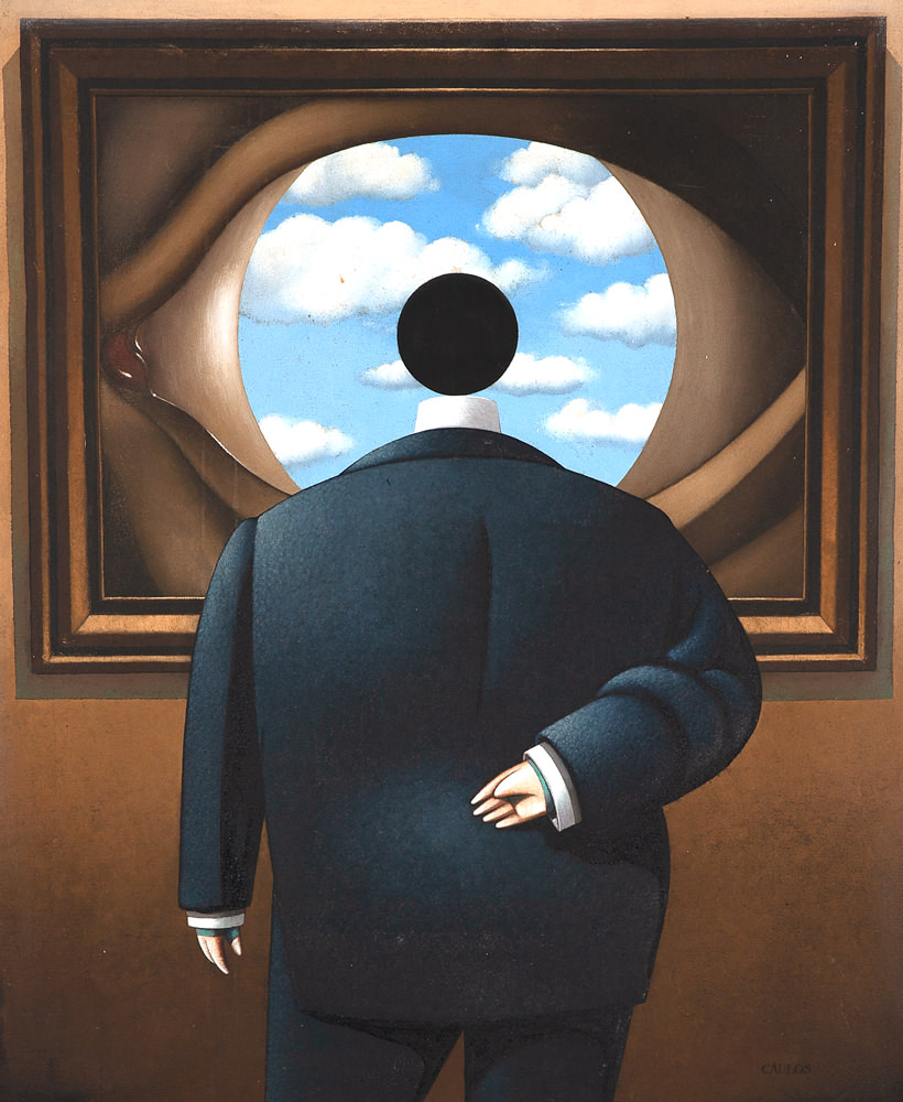 Caulos - Encontro com Magritte