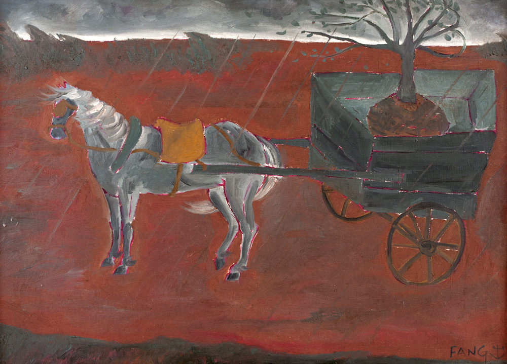 Chen Kong Fang - Cavalo com Carroça