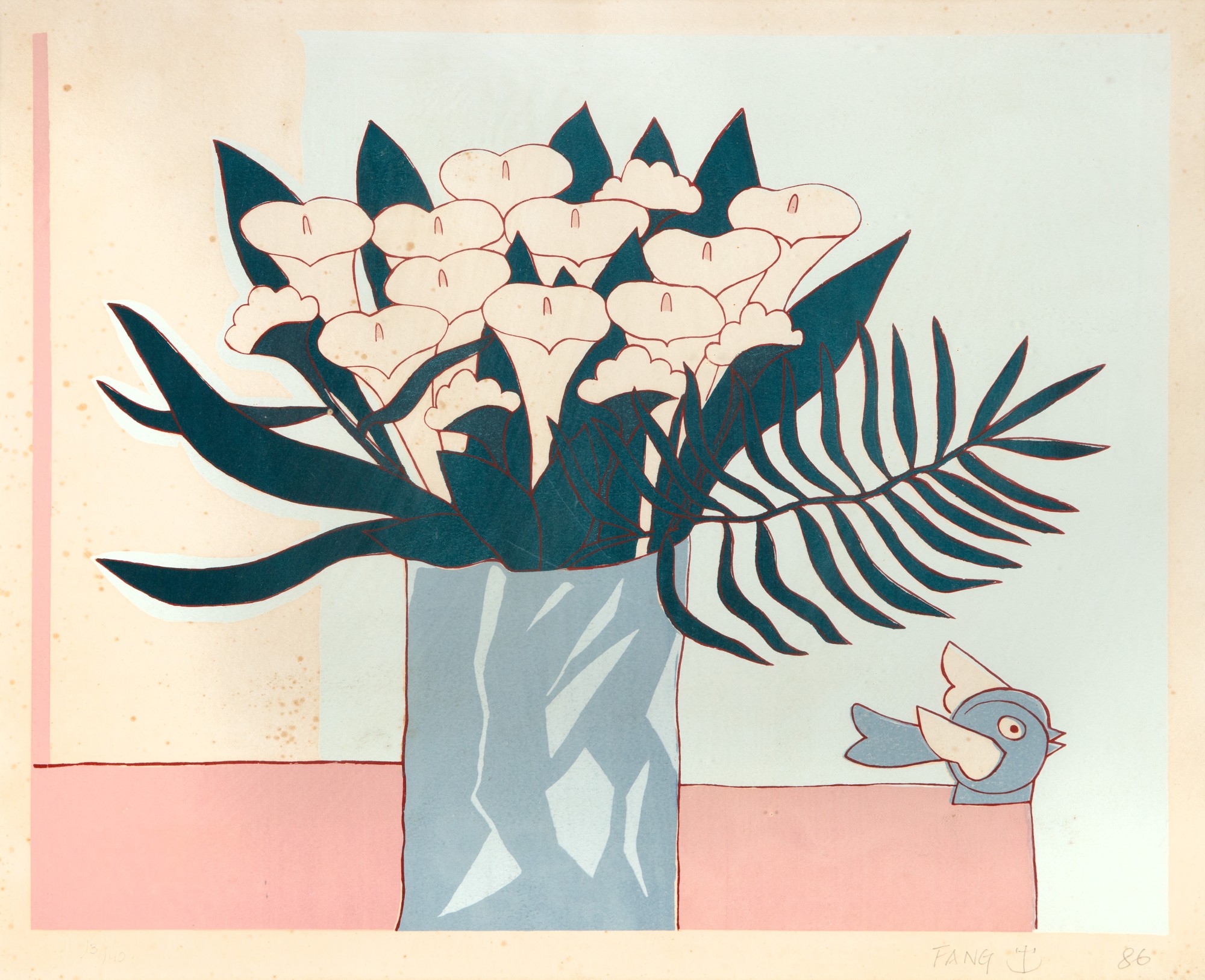 Chen Kong Fang - Vaso de Flor