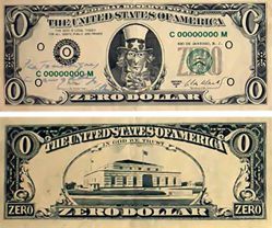 Cildo Meireles - Zero Dollar