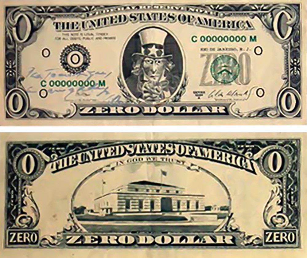 Cildo Meireles - Zero Dollar