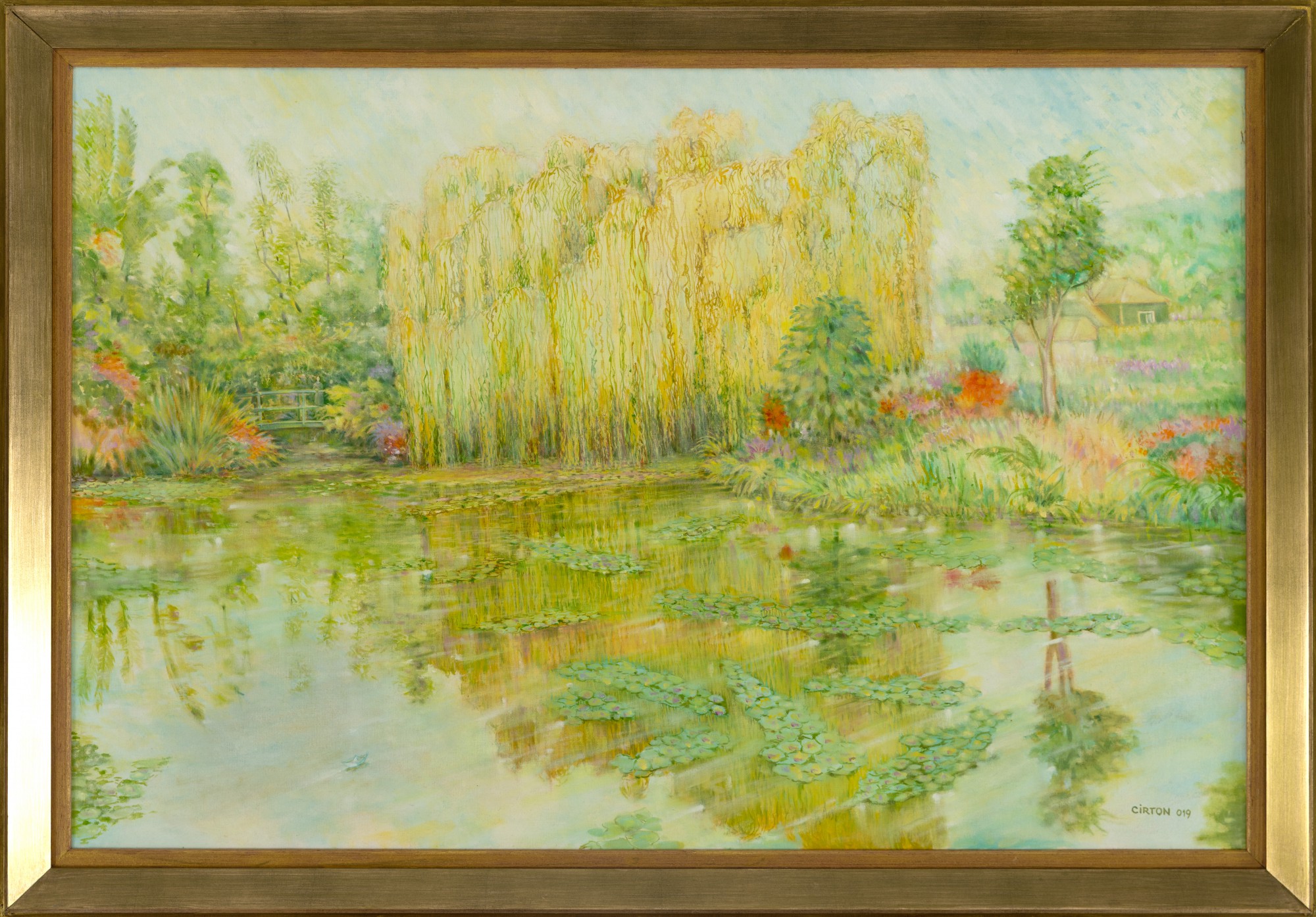 Cirton Genaro - Um Pequeno Barquinho no Lago de Monet em Giverny