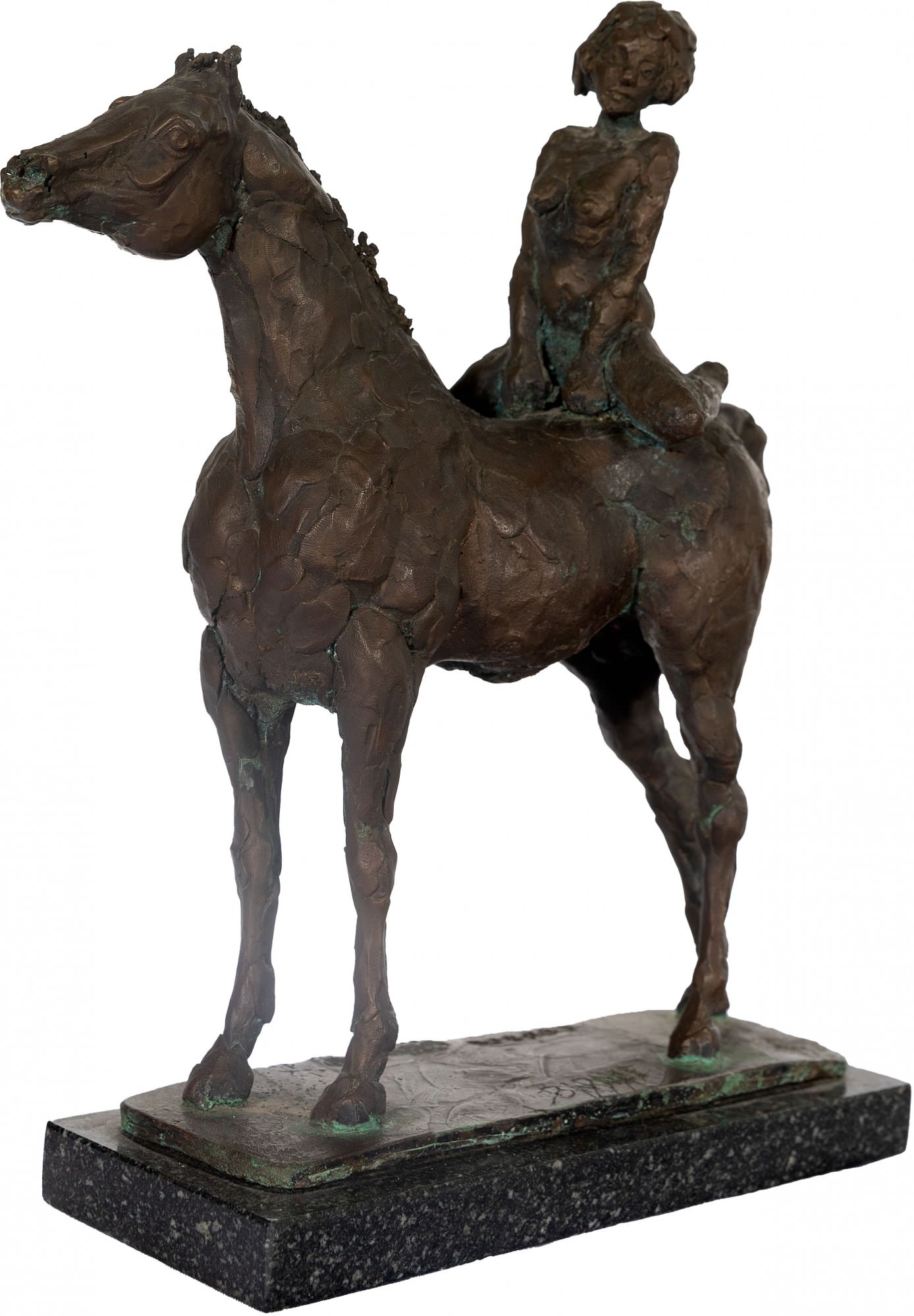 Claudio Barake - Figura Feminina e Cavalo