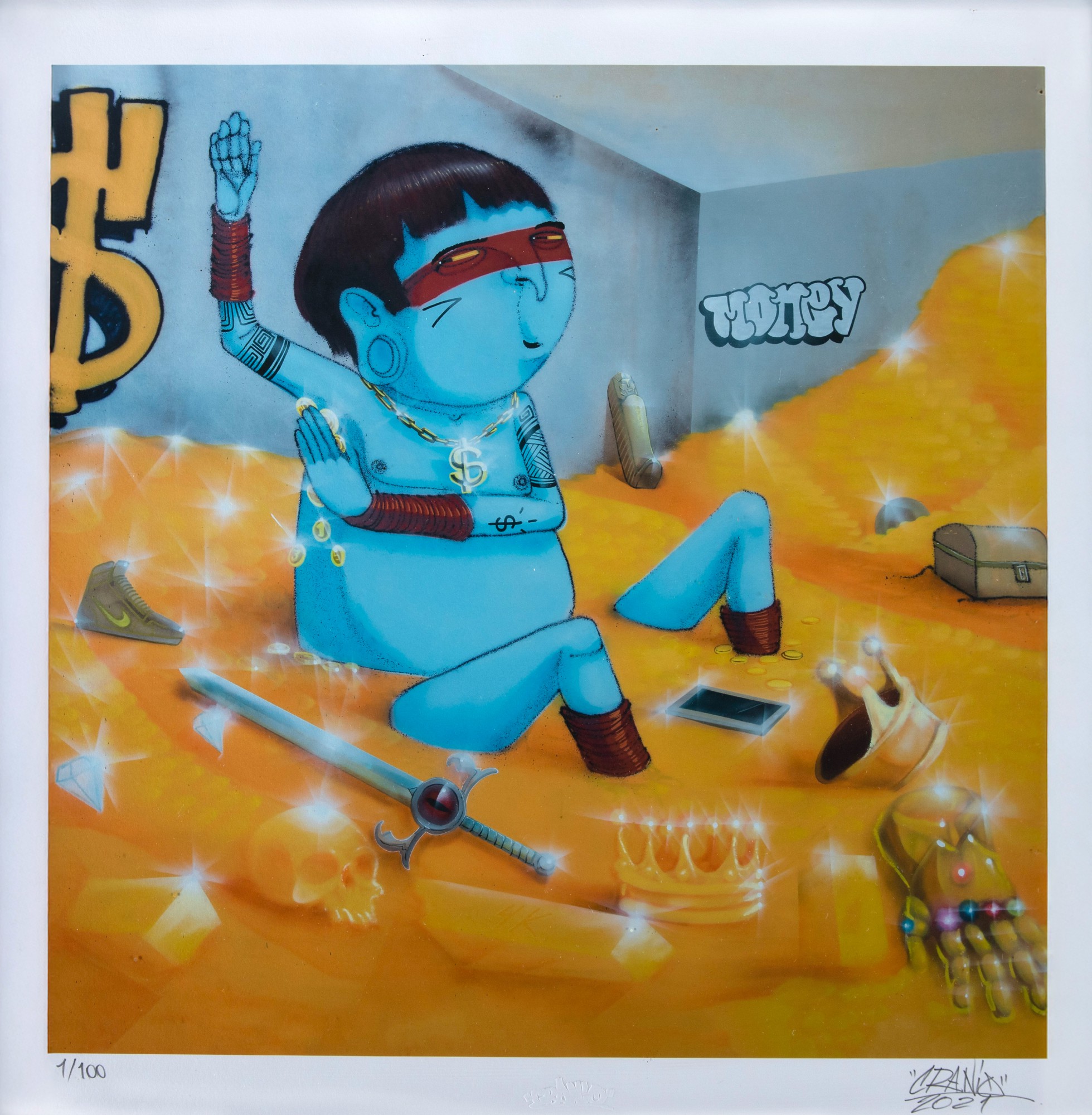 Cranio - Banho de Ouro