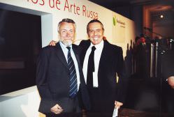 Denise Andrade - Edemar Cid Ferreira e convidados na Abertura da Exposição de Arte Russa