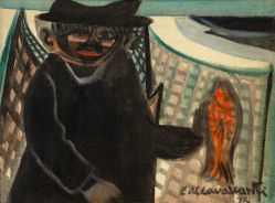 Di Cavalcanti - Homem com Peixe