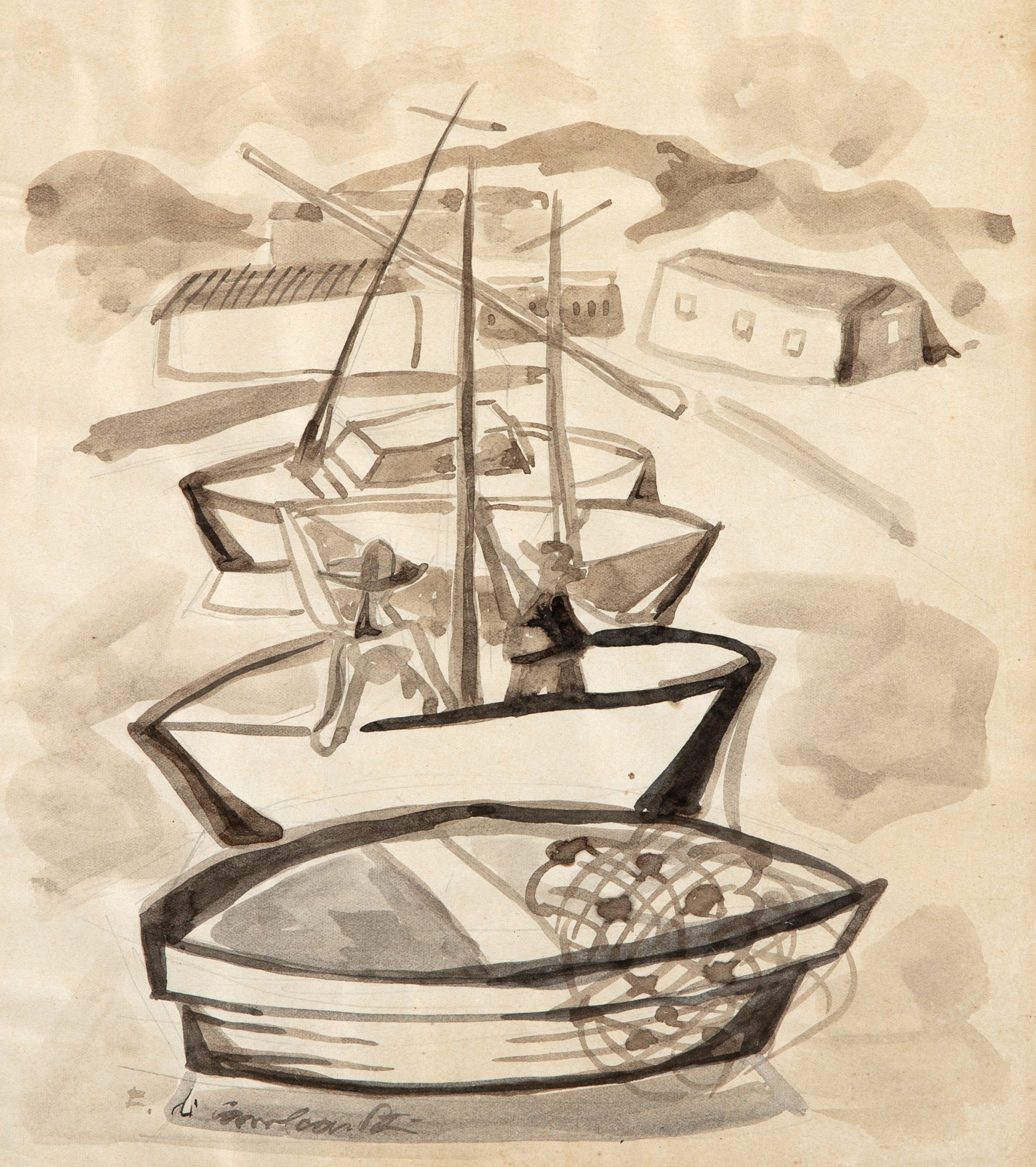 Di Cavalcanti - Marinha