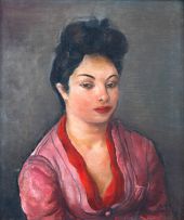 Di Cavalcanti - Retrato de Noemia