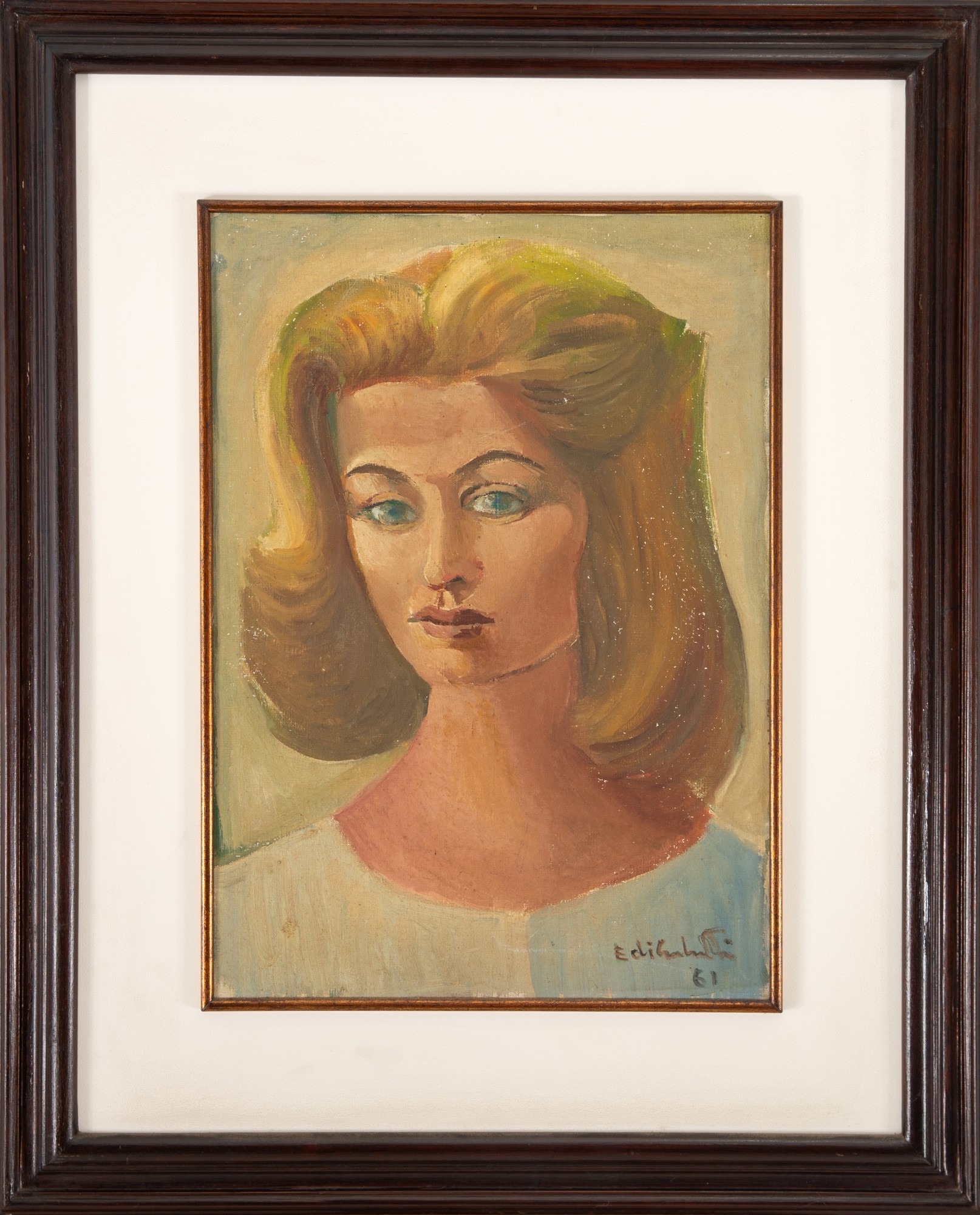 Di Cavalcanti - Retrato de Rossana