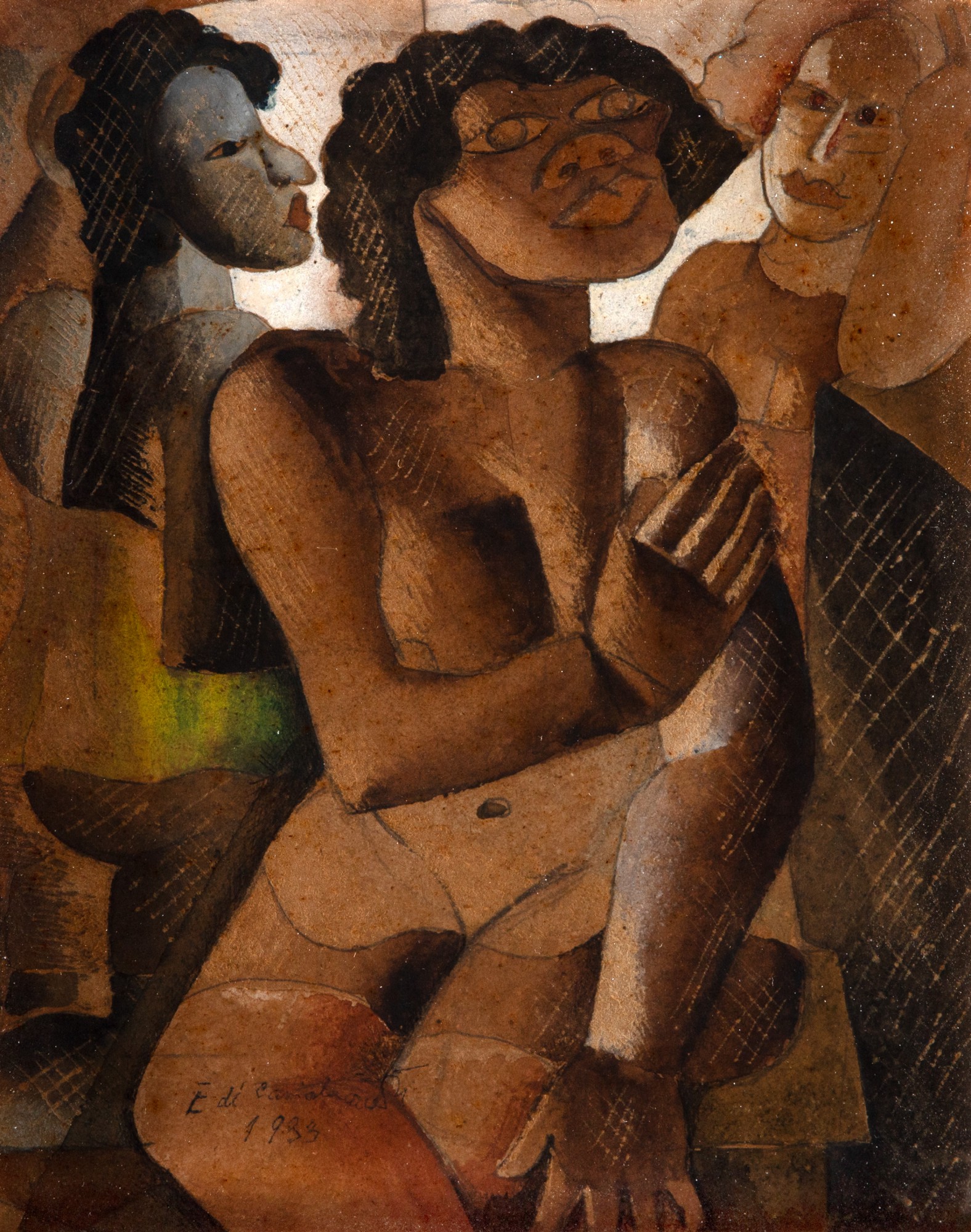 Di Cavalcanti - Three Mulattoes