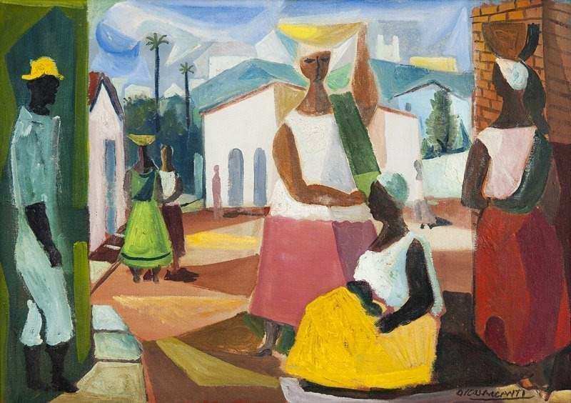 Di Cavalcanti - Vendedoras