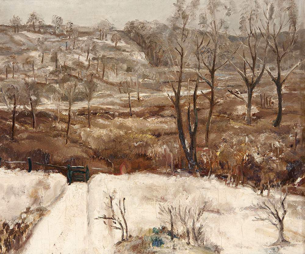 Domingos Toledo Piza - Paisagem com Neve