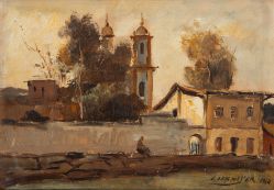 Edgard Oehlmeyer - Casa E Igreja - Praça 9 de Julho em Sorocaba