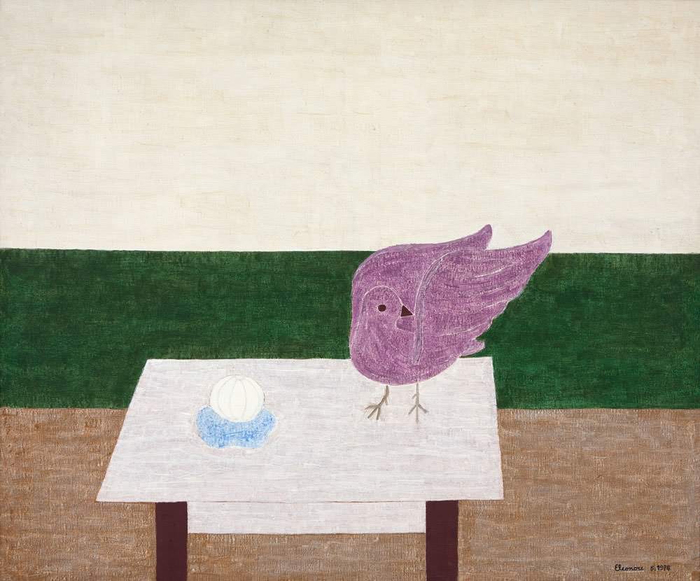 Eleonore Koch - Dove Intruding my Still Life