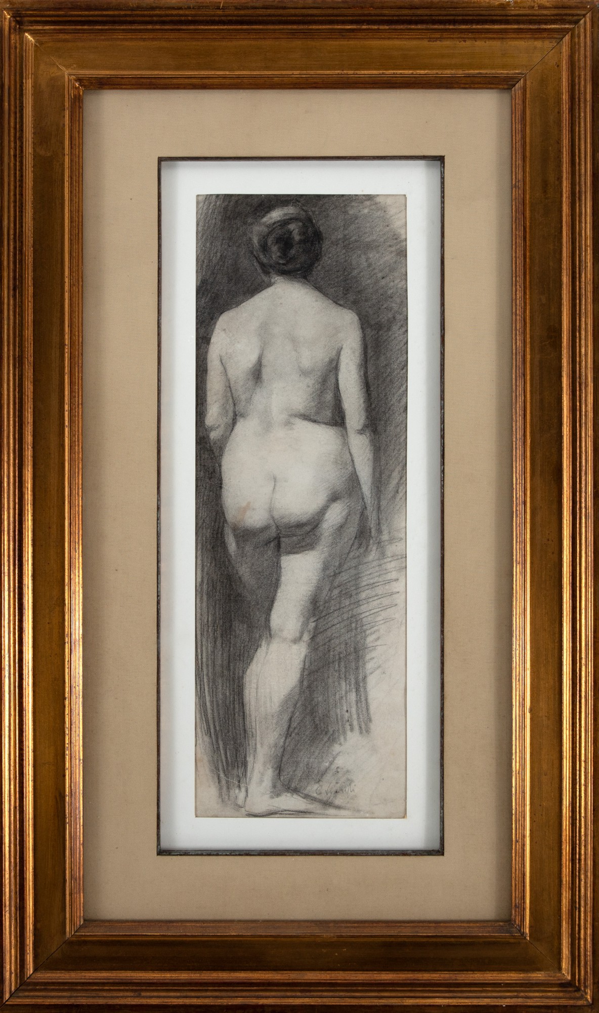 Eliseu Visconti - Female Nude Back
