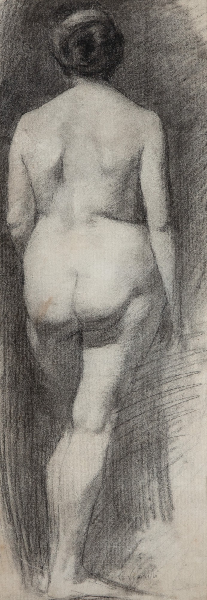 Eliseu Visconti - Female Nude Back