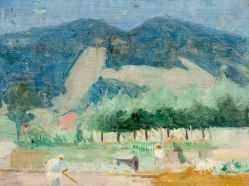 Eliseu Visconti - Paisagem de Petrópolis