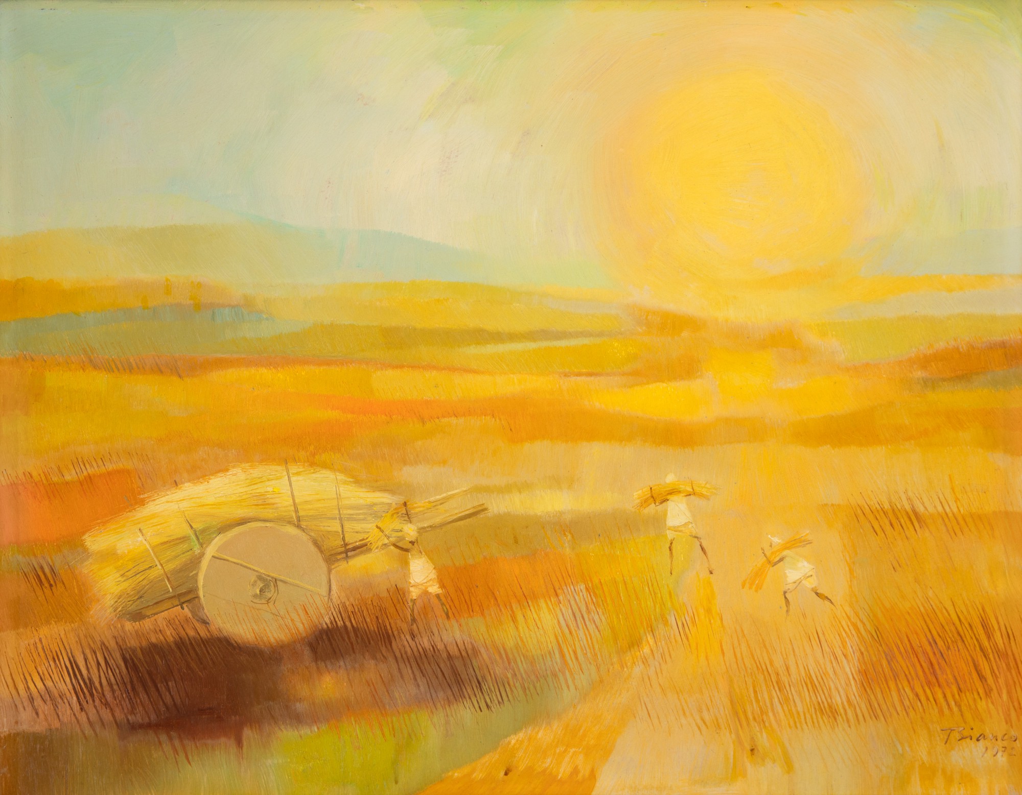 Enrico Bianco - Wheat Harvest