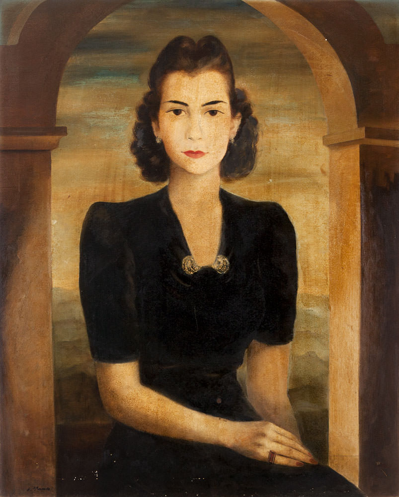 Enrico Bianco - Retrato de Helena Matarazzo Comenale