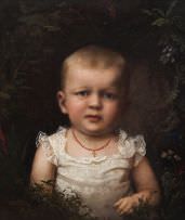Ernest Karl Paf - Retrato de D. Pedro de Alcântara - Filho da Princesa Isabel