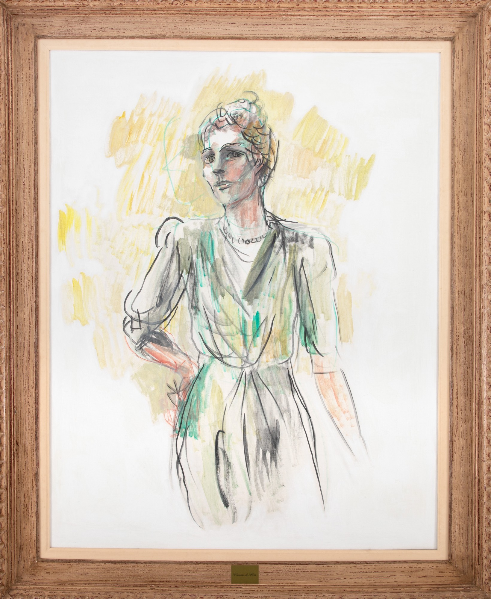 Ernesto de Fiori - Woman Figure