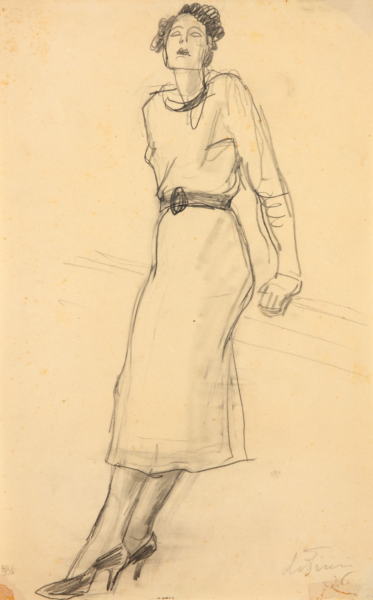 Ernesto de Fiori - Figura Feminina