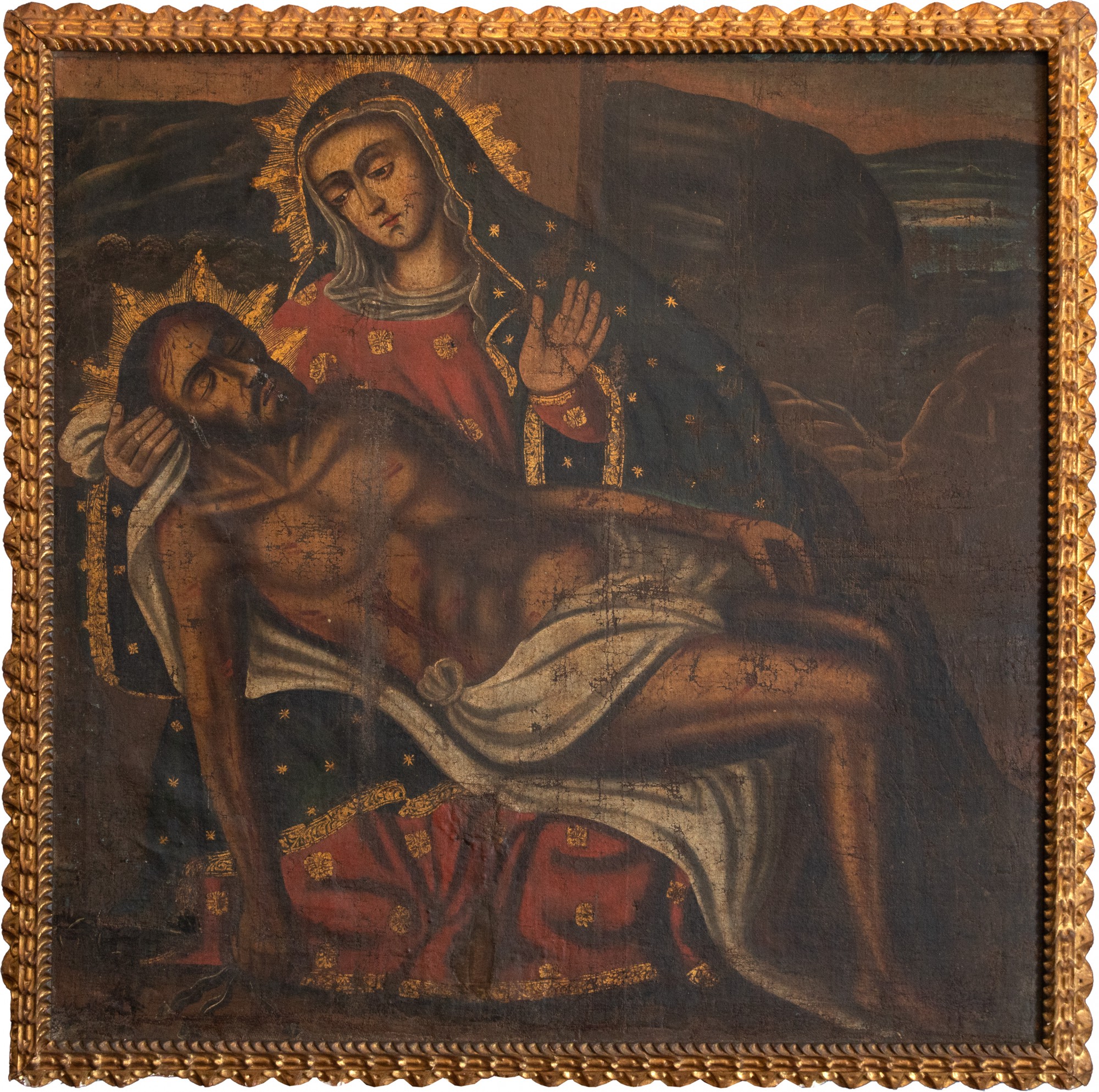 Escola Cusquenha - A Piedade