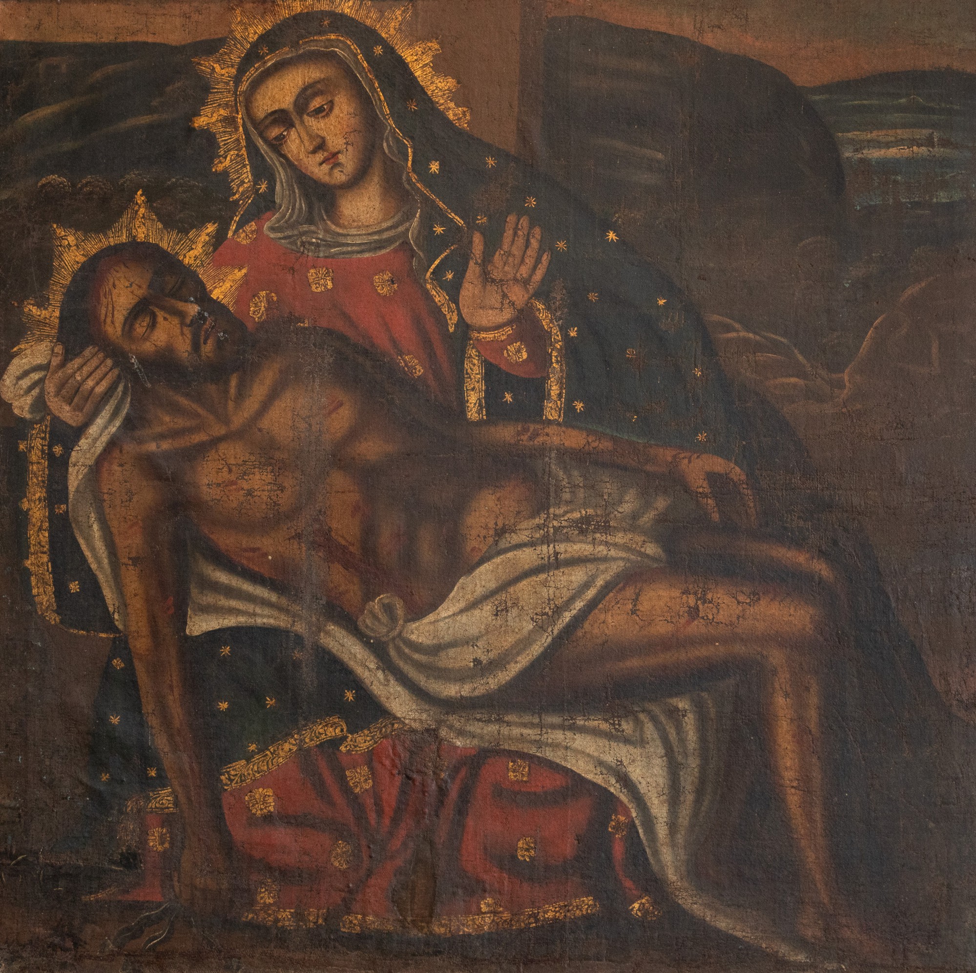 Escola Cusquenha - A Piedade