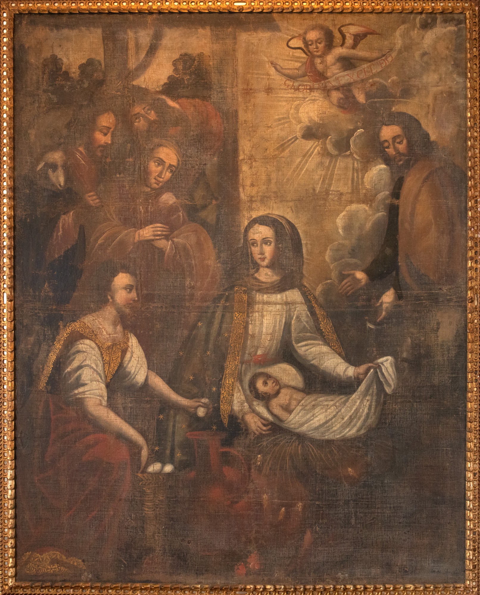 Escola Cusquenha - Adoração dos Pastores