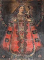 Escola Cusquenha - Nossa Senhora do Rosário