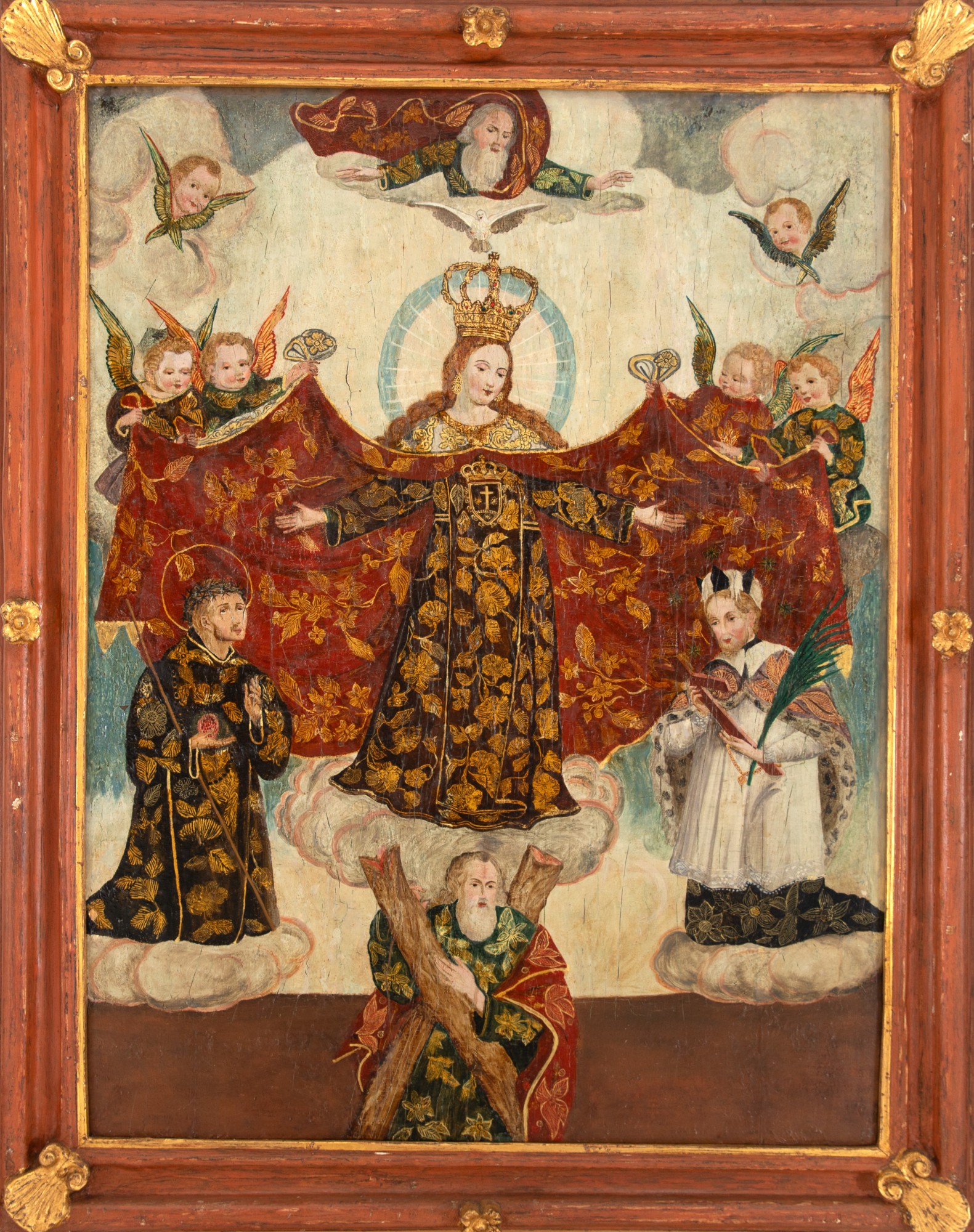 Escola Cusquenha - Nossa Senhora Mãe da Igreja