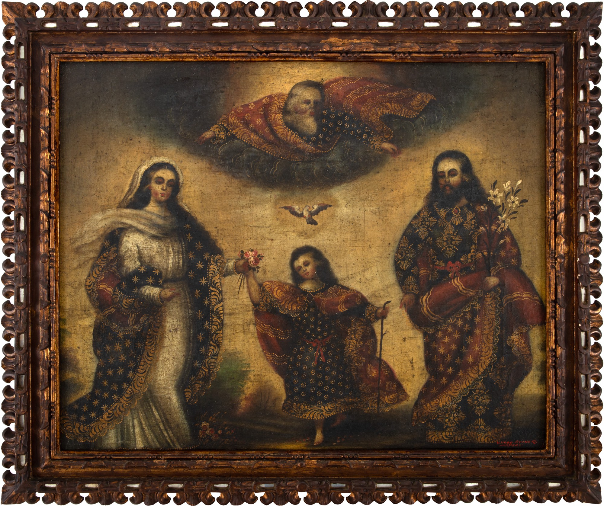 Escola Cusquenha - Sagrada Família