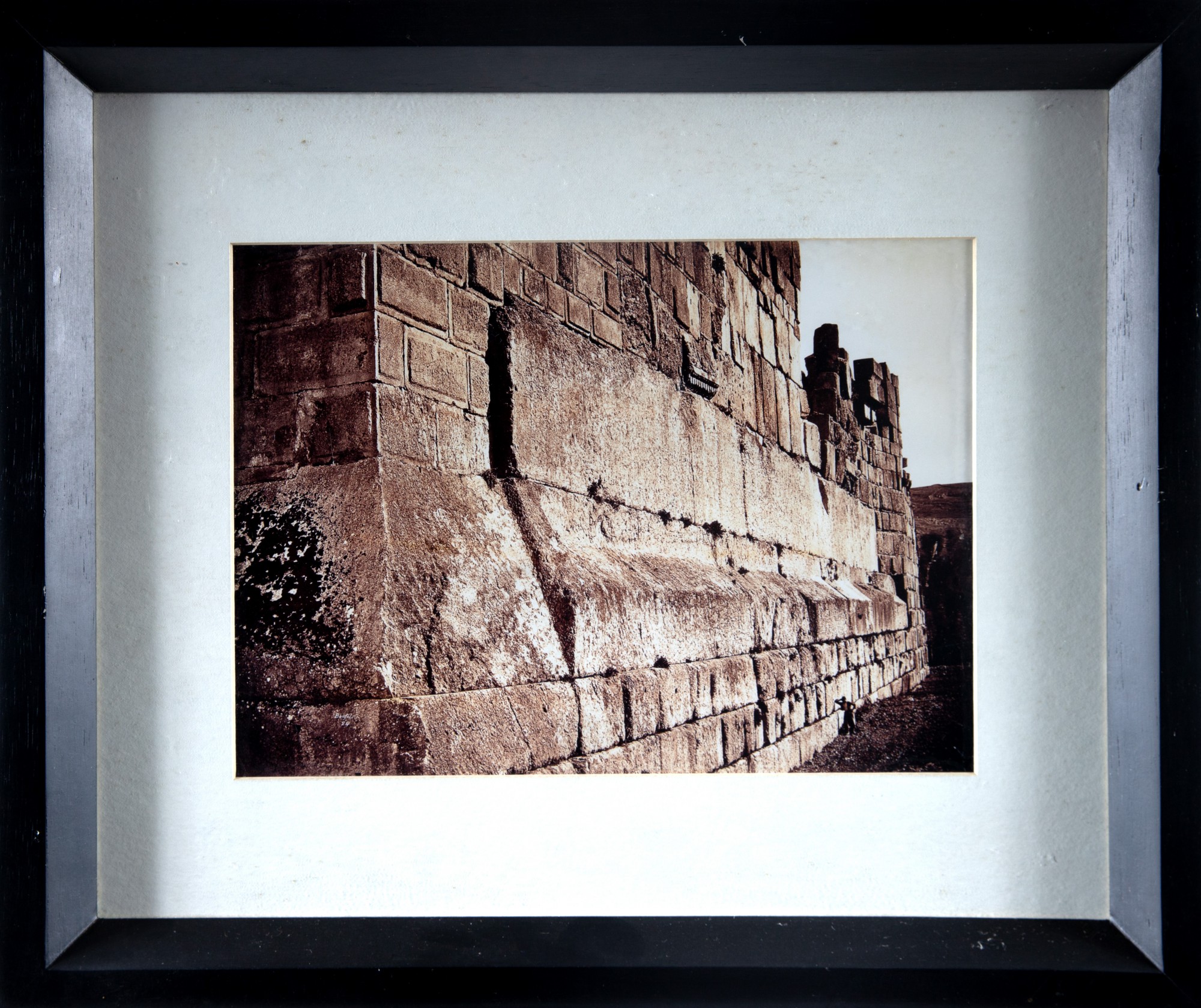 Felix Bonfils - Mur Cyclopean, Baalbek