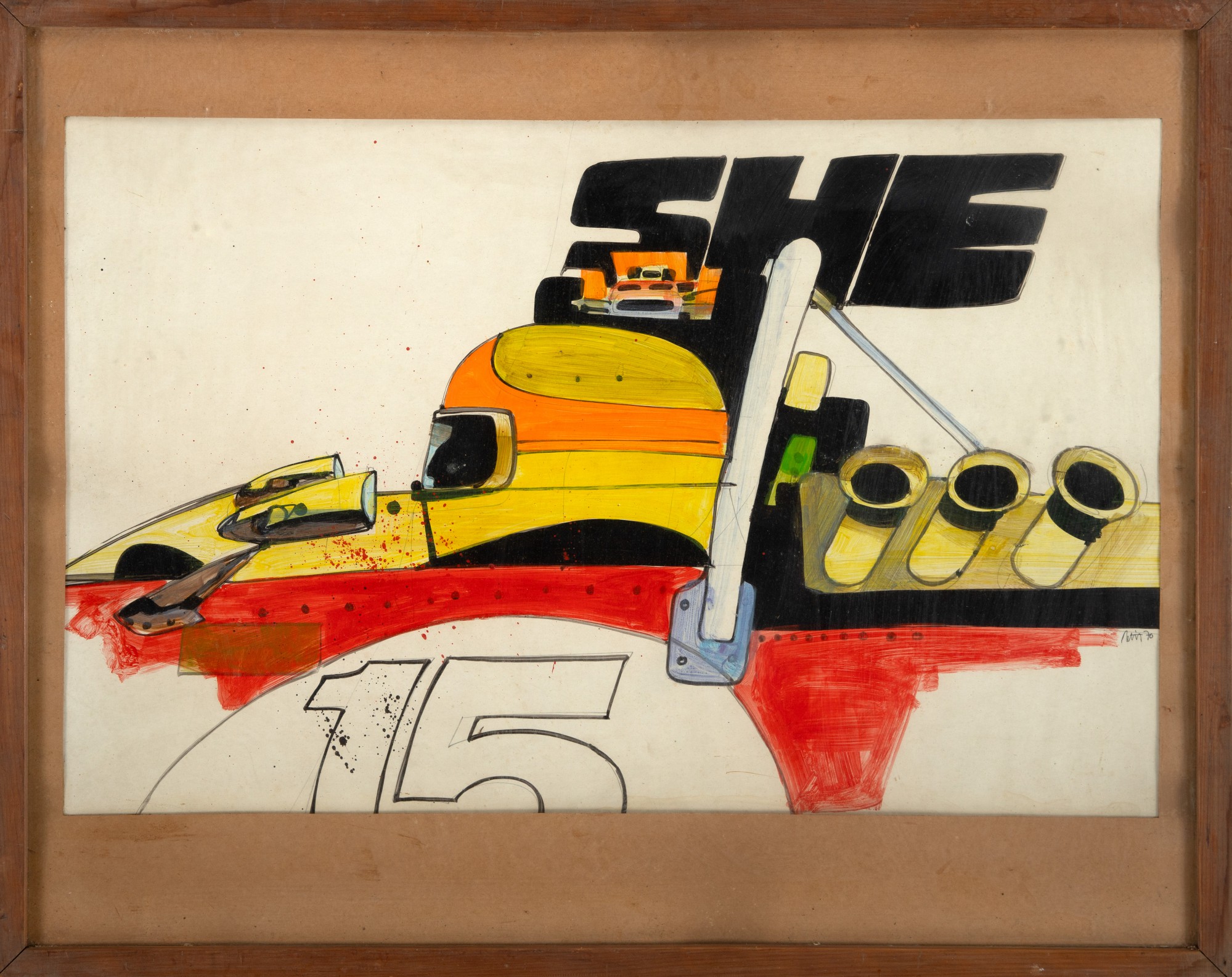 Francesc Petit - She - carro de corrida