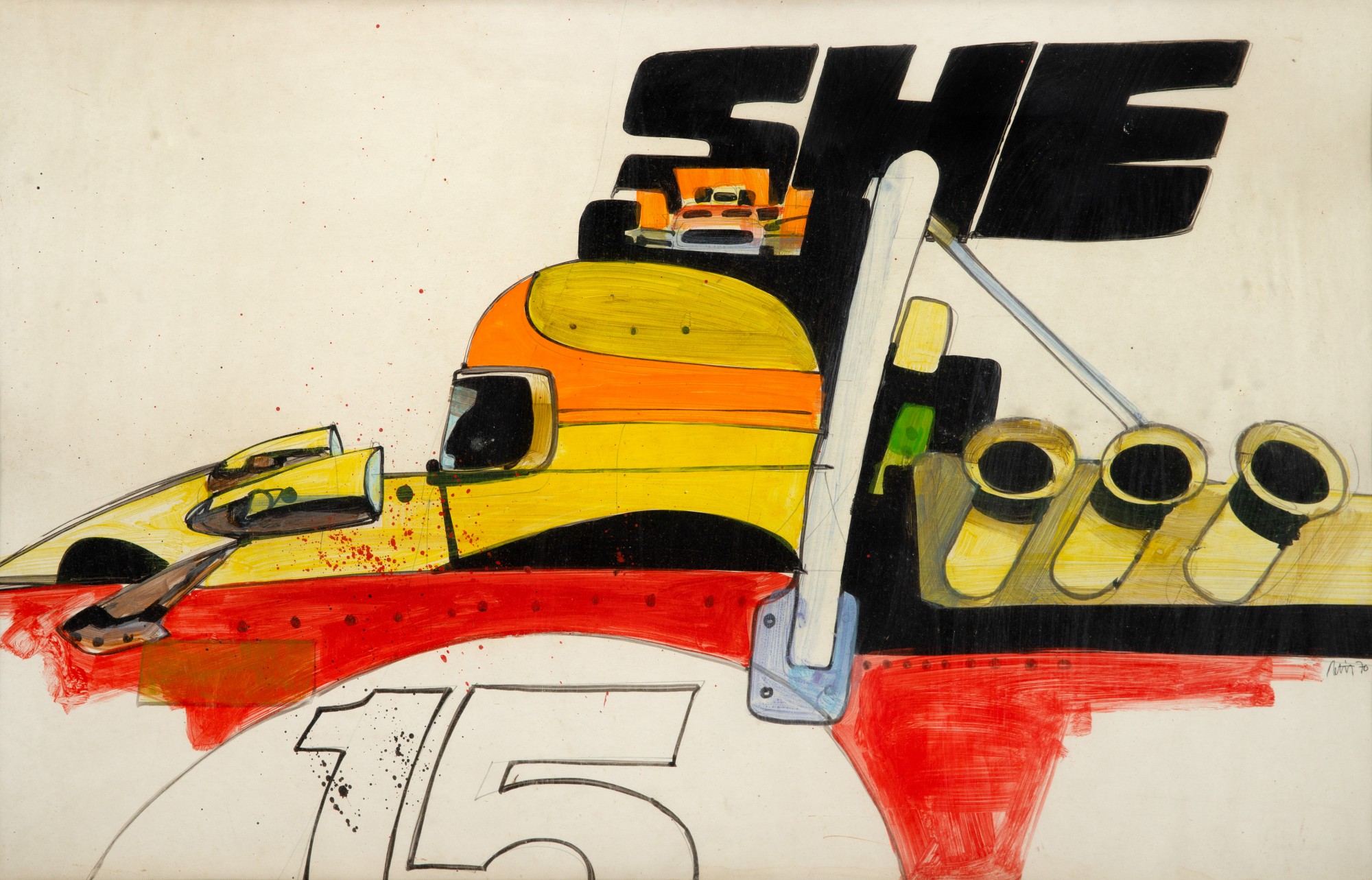 Francesc Petit - She - carro de corrida