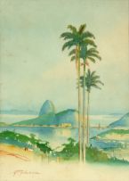 Francisco Goldsmith - Paisagem do Rio de Janeiro